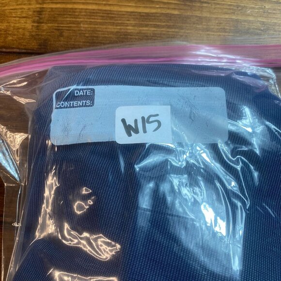 Banana Republic Men's flat front non-iron Slim Fit navy dress pants size 35x32 - Picture 7 of 7